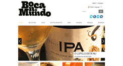 Desktop Screenshot of bocanomundo.com