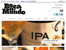 Tablet Screenshot of bocanomundo.com